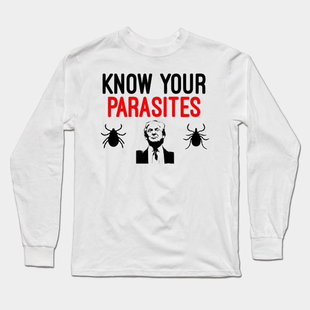 Know Your Parasites Long Sleeve T-Shirt by Raw Designs LDN